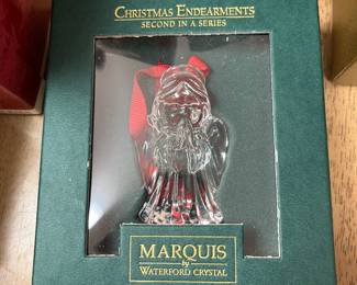 Waterford ornaments....