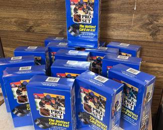 Hockey trading card sets - new in box