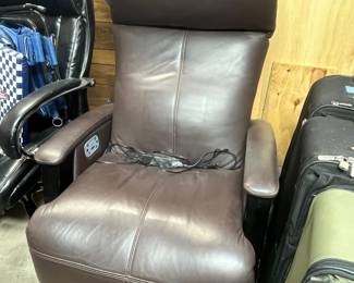 Leather armchair