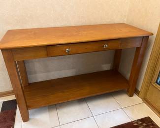 Console table