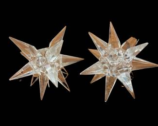 Crystal Candlesticks