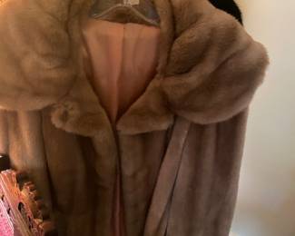 Faux Mink coat