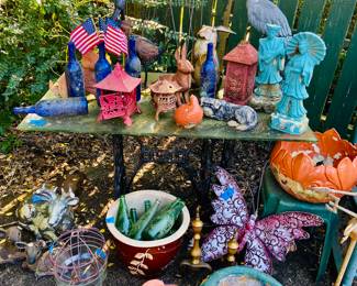 So many garden items.