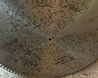 Vintage Antique Music Box Discs - RARE