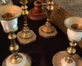Brass Candle holders