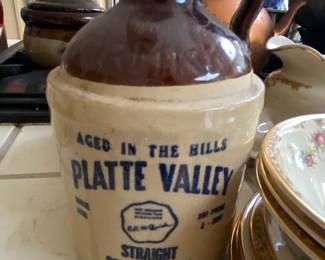 Vintage Platte Valley Whiskey Jug