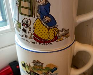 Vintage Old Mother Hubbard Coffee Cup