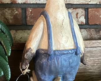 Ceramic Chicken Figure