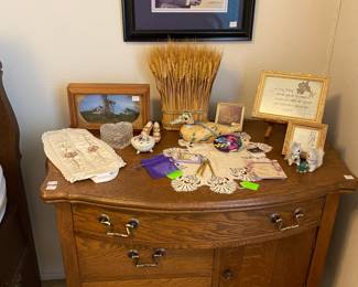 Antique Oak Side Table