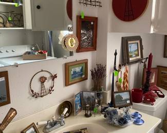 Large collection of Windmills from figurines, prints, oils, plaques, and sculptures