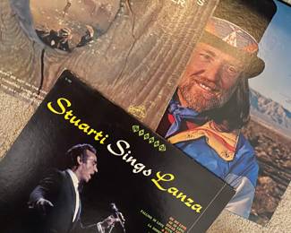 2 linear feet of Vinyl Records