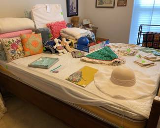 Antique Oak Full Size Bed