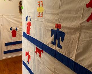 Cub Scout Vintage hand made Banners for Pow Wows