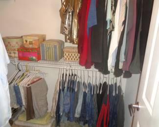 Men's and women's clothing Women's size 8, Men's L and xLg