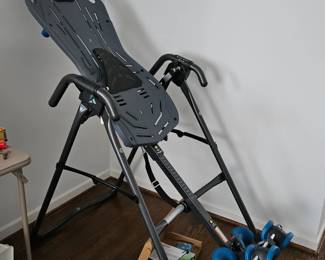 Teeter inversion table