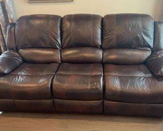 Genuine Leather 3 seater Sofa
