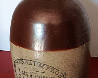 Antique Jug , Rosenbaum Bros Wines & Liquors, 1 Gallon, Louisville KY 