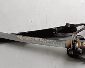  Decorative Japanese Sword, Samurai Katana Sword 25 Inch