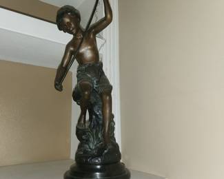 Bronze statue
