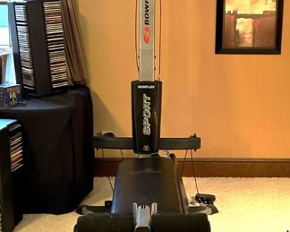 The Bowflex is located upstairs. Please be prepared with your own labor to remove it at the end of either sale day.