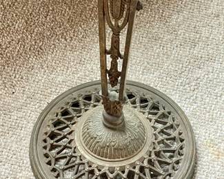 Art deco floor ashtray.