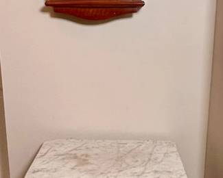 Eastlake marble top table.