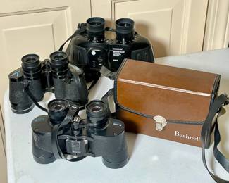 Bushnell and other binoculars.
