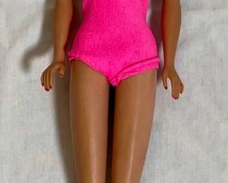 Vintage blonde Swirl Ponytail Barbie.