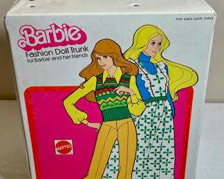 1975 vintage Barbie trunk.