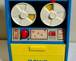Vintage Playskool Play and Learn computer.