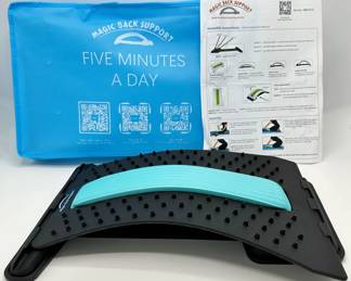 Magic Back Support Stretching Device, New In Box
Lot #: 81