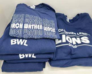 3 Sweatshirts, 2 Sweatpants & T-Shirt From Birch Wathen Lenox School, New
Lot #: 92