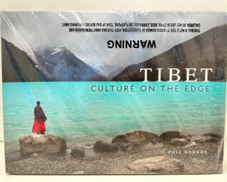 Tibet Culture On The Edge By Phil Borges, New Coffee Table Book, Purchased At Breakers Palm Beach
Lot #: 93