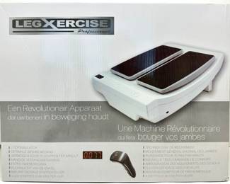 Leg Xercise Professional Under Desk Excercise Machine, New In Box
Lot #: 82