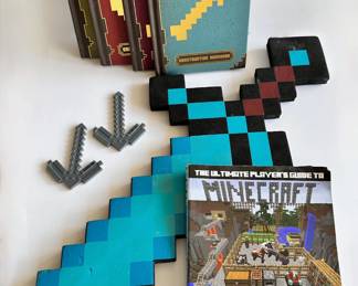 Minecraft Books, Foam Sword & More
Lot #: 97