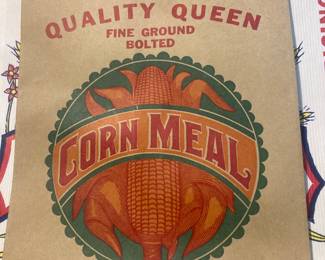 Cornmeal bag unused 