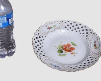8. Meissen Reticulated Plate