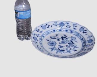 22. Meissen Blue Onion Plate