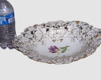 37. Meissen Painted Porcelain Serving Dish