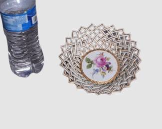 40. Meissen Porcelain Reticulated Bowl