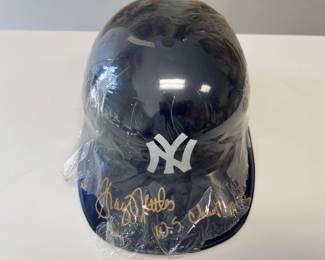 Lot 4060 Yankee Batting Helmet Signed by Graig Nettles with Certificate