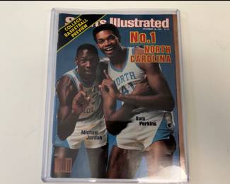 Lot 4310 Sports Illustrated UNC Michael Jordan Nov 1983 Issue