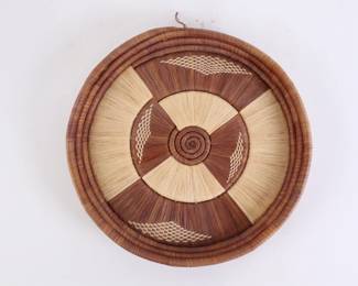 Lot 5775 Handwoven Basket Tray