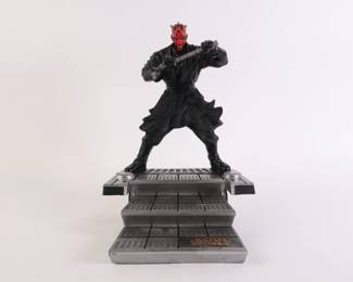 Lot 5809 Star Wars Darth Maul Figurine  Stand