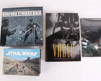 Lot 5813 Star Wars Behind the Scenes Books