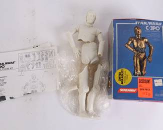 Lot 5821 Star Wars Kaiyodo C3P0 Model Kit