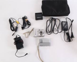 Lot 5834 Digital Camera  Cables 2Pack