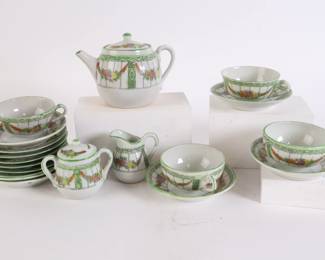 Lot 6287 Vintage Japanese Tea Set