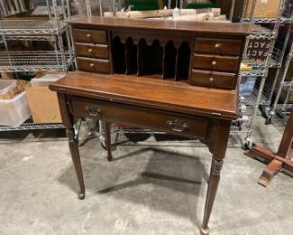 Lot 6331 Ethan Allen Secretary Fold Out Desk