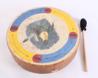 Lot 7163 Reproduction Ceremonial Drum